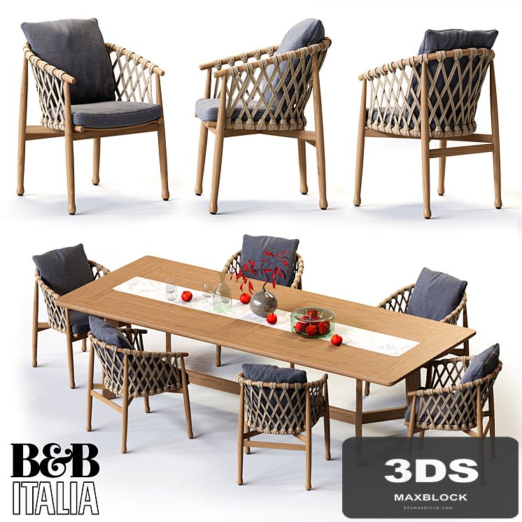 B&B Italia GINESTRA Rectangular Table