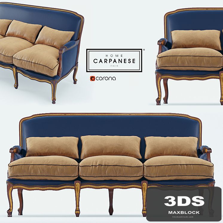 Classic sofa Carpanese