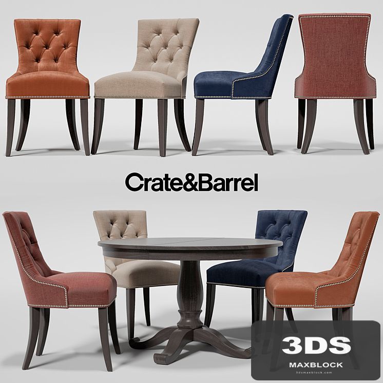 Chair Cecelia, Buffet Avalon Crate&Barrel