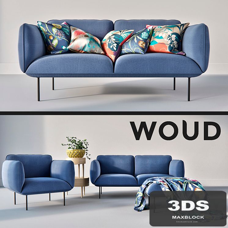 Woud Furniture Set