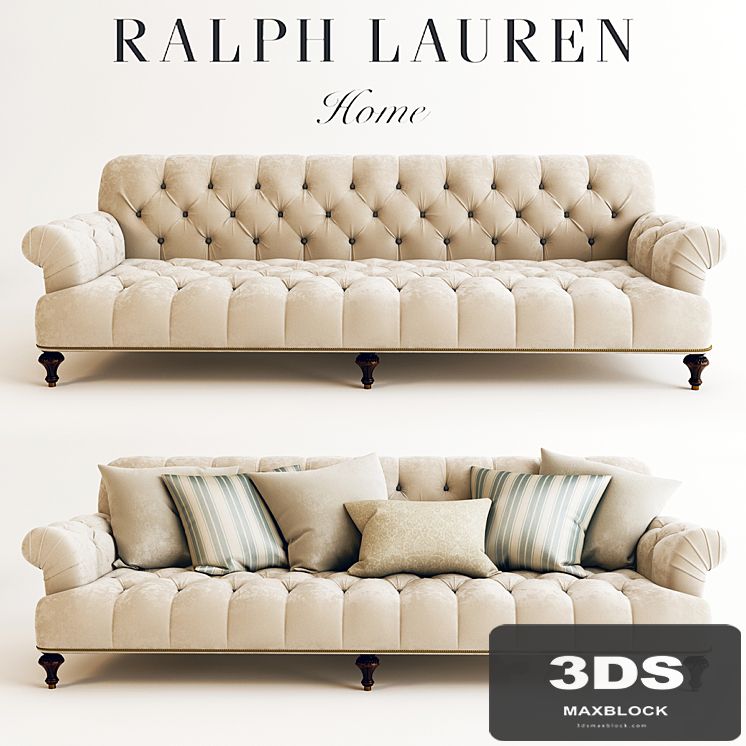 RALPH LAUREN INDIAN COVE LODGE SOFA
