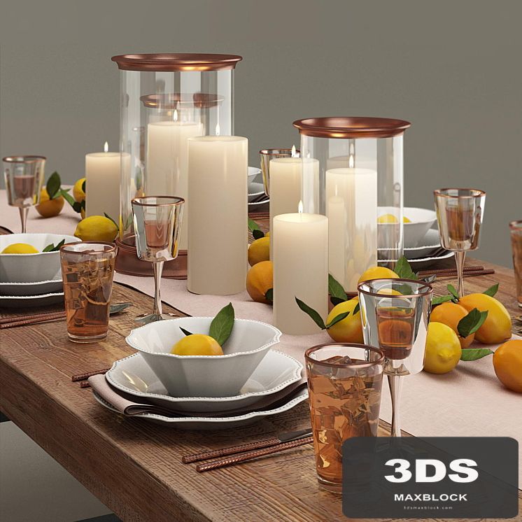 Pottery Barn Dinner Set