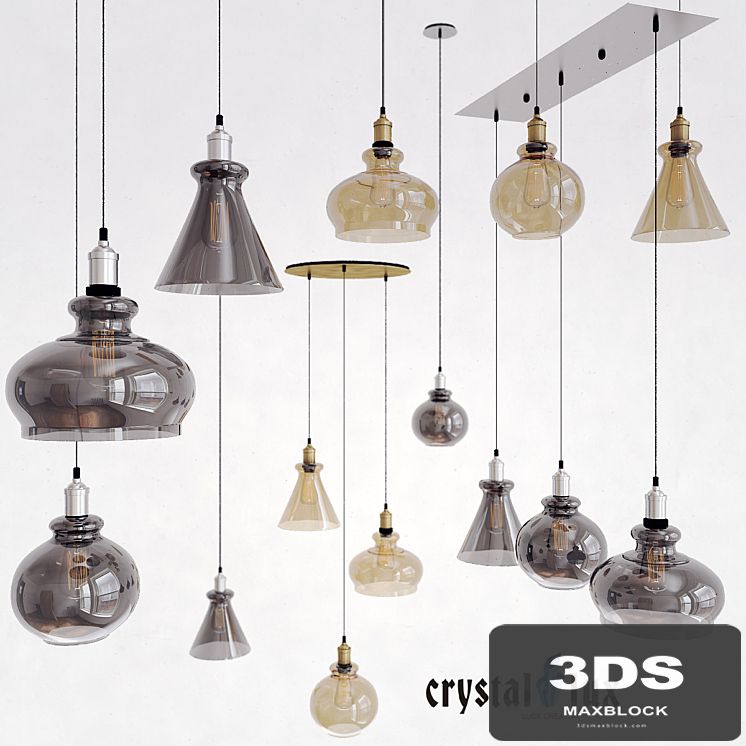 Pendants Crystal Lux Olla, Sonette, Camapanella