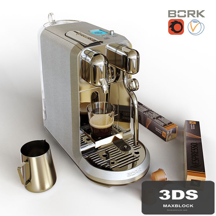 Capsule coffee BORK C830 Creatista Plus