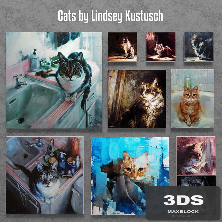 Cats by Lindsey Kustusch