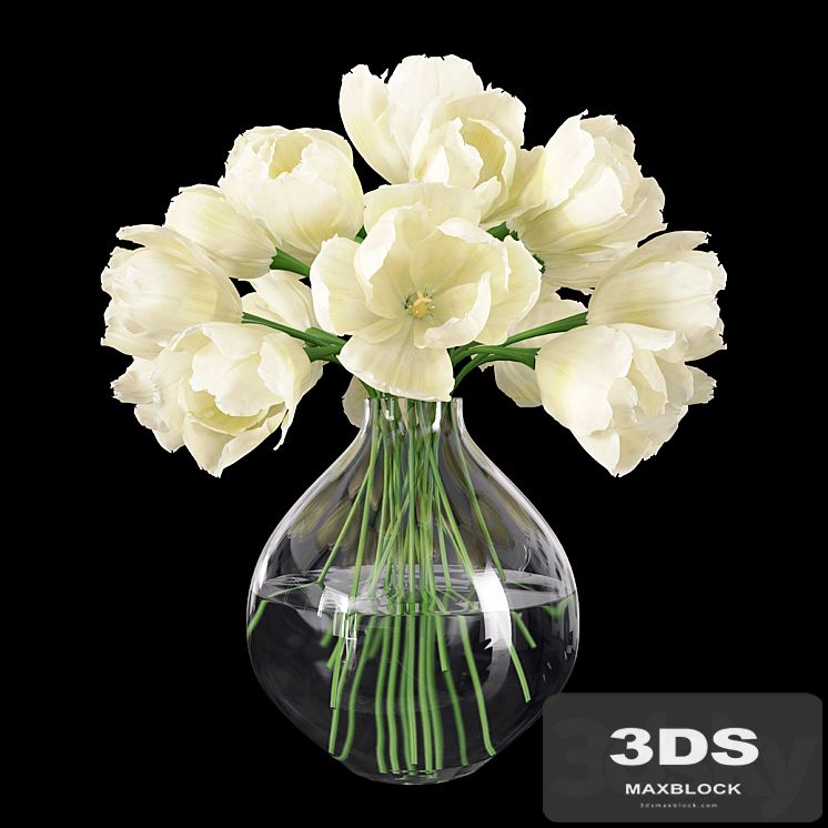 Tulips in a Vase 3