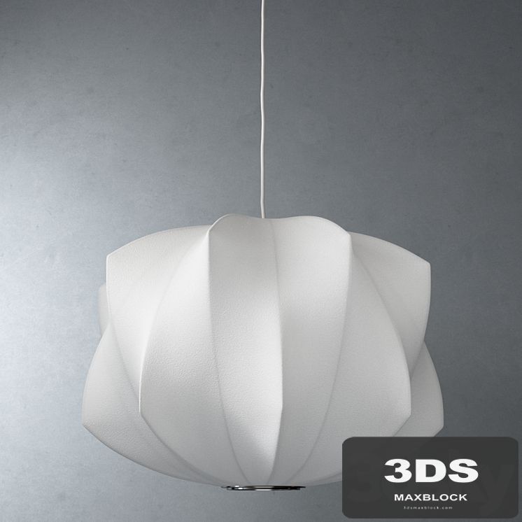 Criss cross propeller bubble lamp