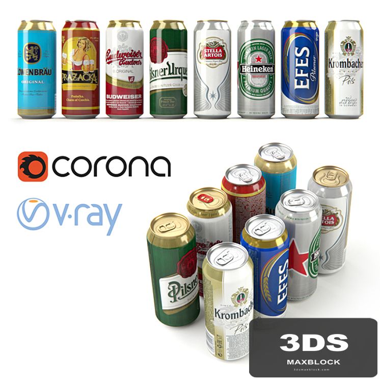 Beer in aluminum cans 2