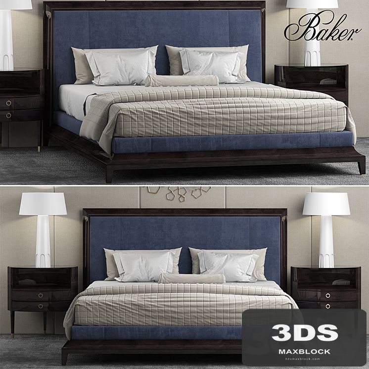 Bed baker MODERNE PLATFORM BED