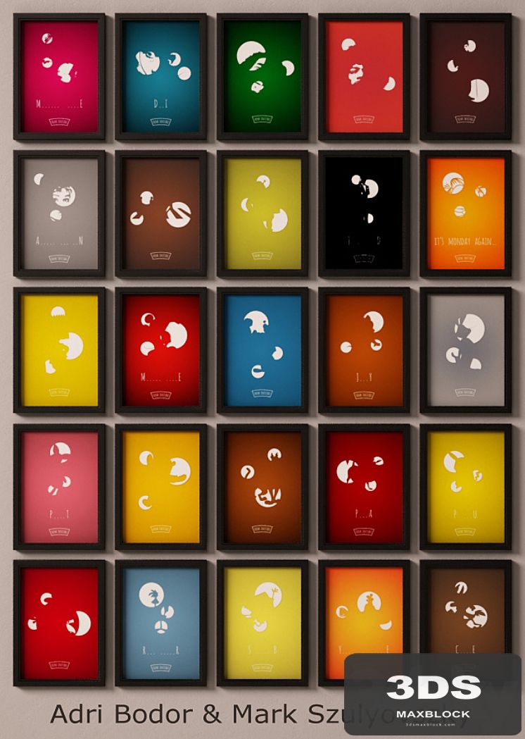 Adri Bodor &amp; Mark Szulyovszky / Think Invisible Posters