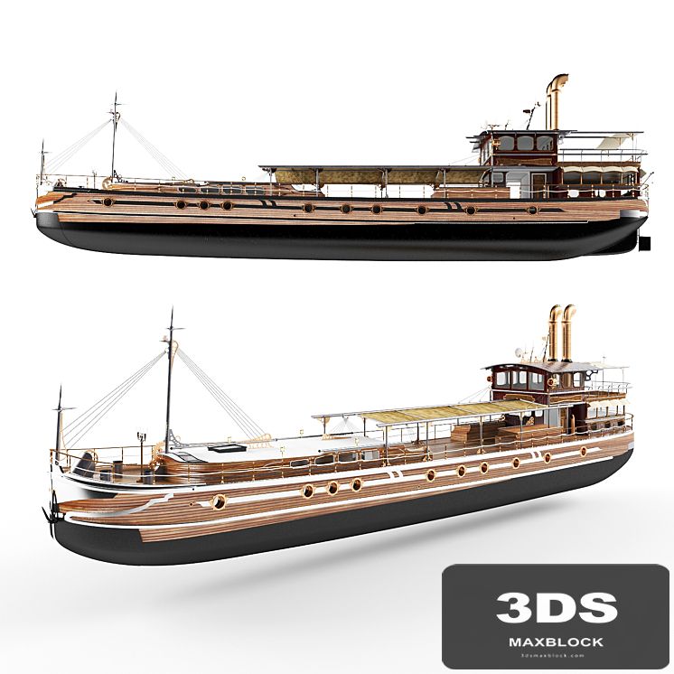Steampunk ship