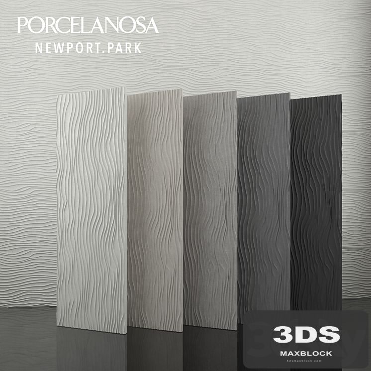 PORCELANOSA NEWPORT PARK tile wave