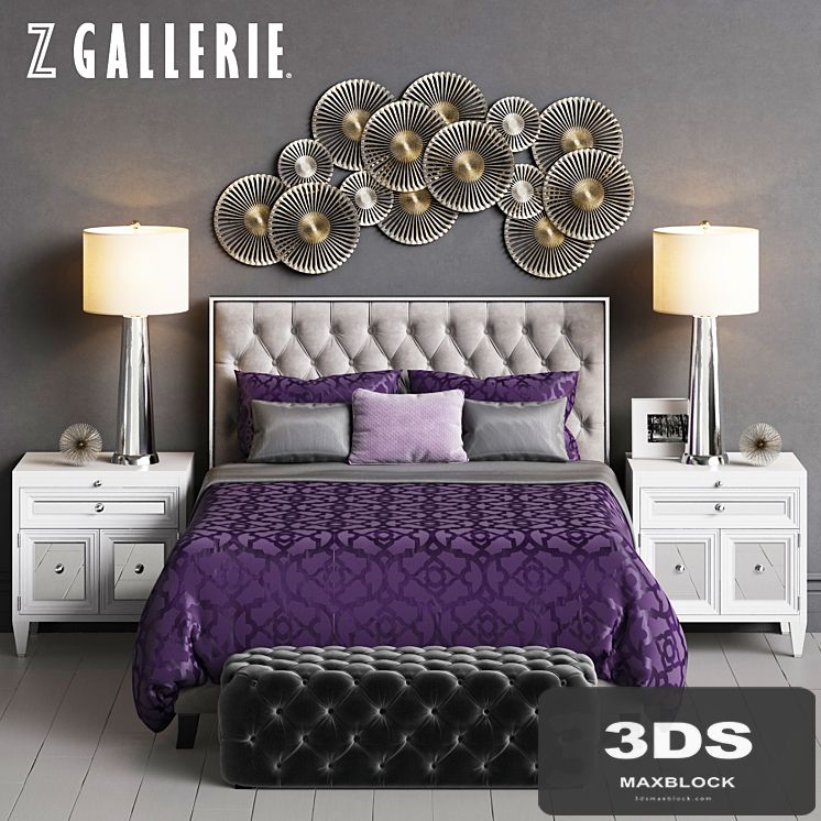 ZGallerie Prague Bed