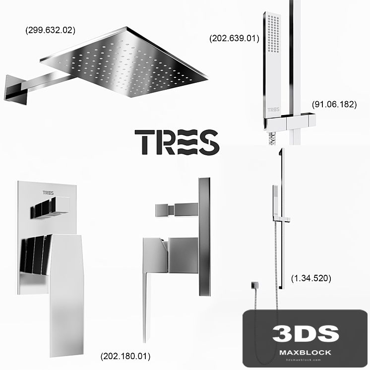 Tres Slim shower (202.180.07)