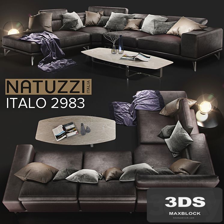 Sofa NATUZZI Italo 2983