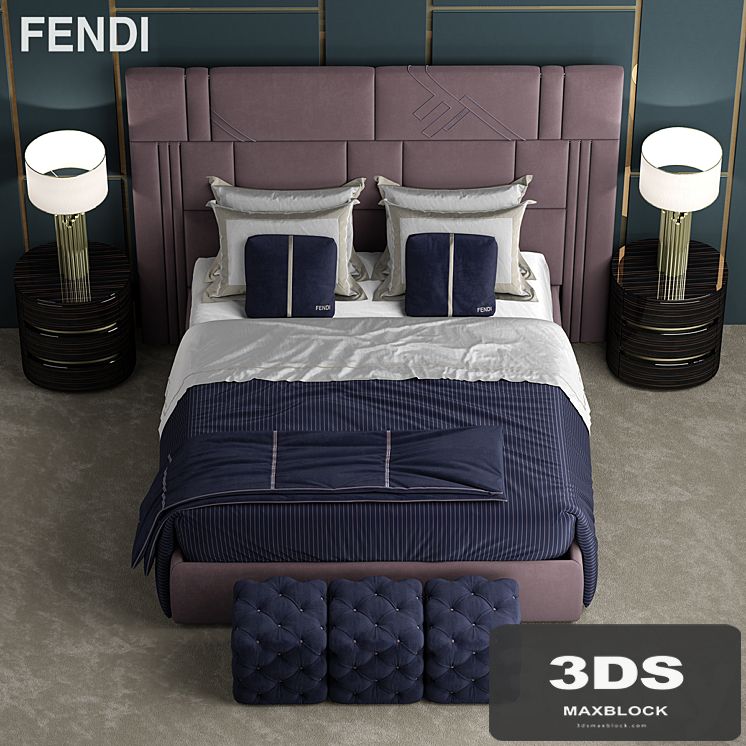 Bed fendi Nabucco Bed
