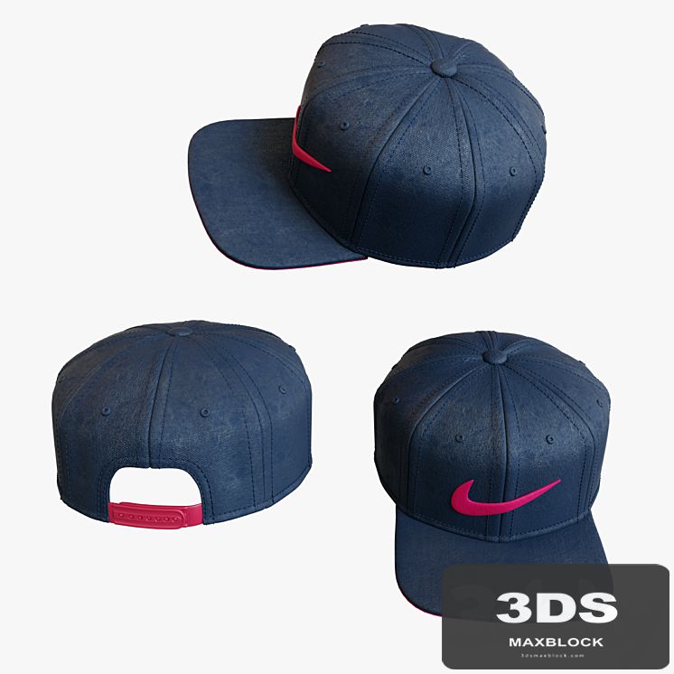 Baseball cap NEKE SWOOSH PRO - BLUE