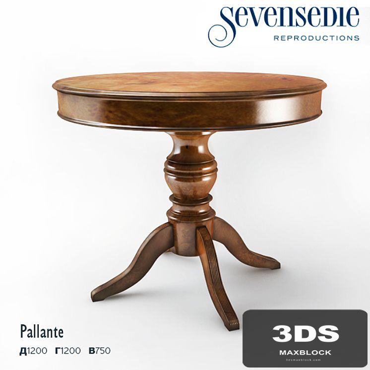 Table Seven sedie Pallante