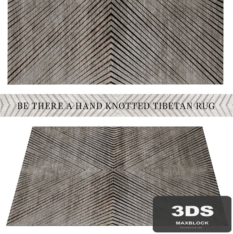 Be There A Hand Knotted Tibetan Rug