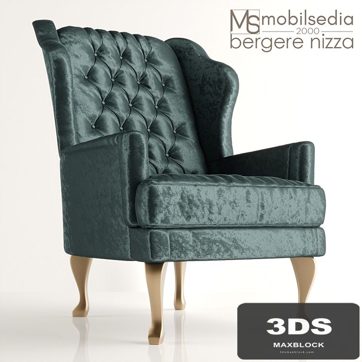 Armchair BERGERE NIZZA Mobilsedia