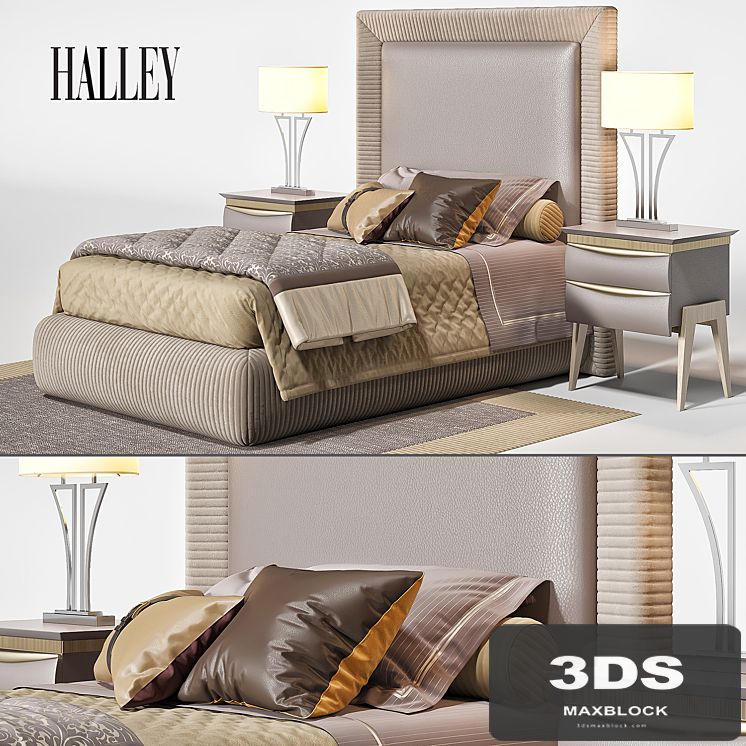 Bed Alex Halley J Collection