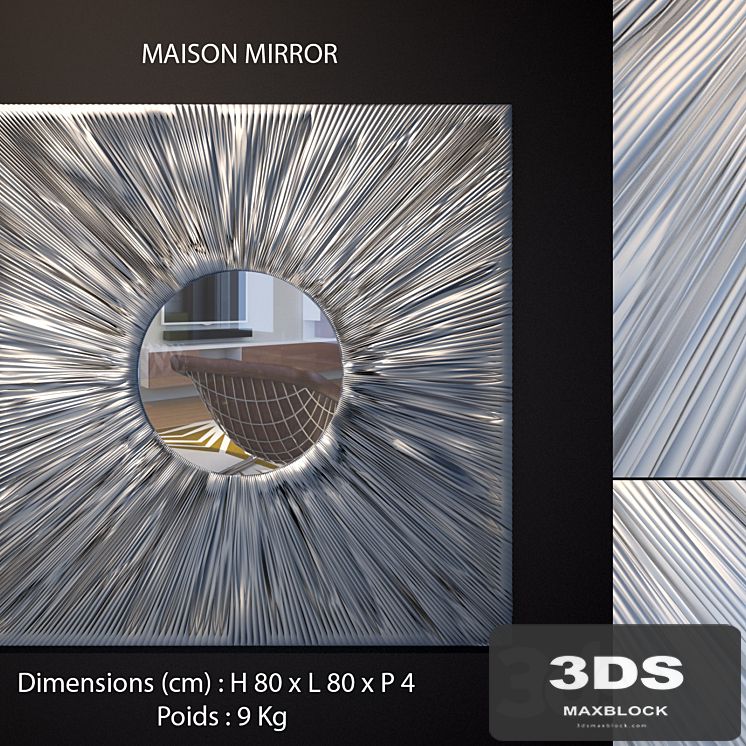 MAISONS Miroir Vortex