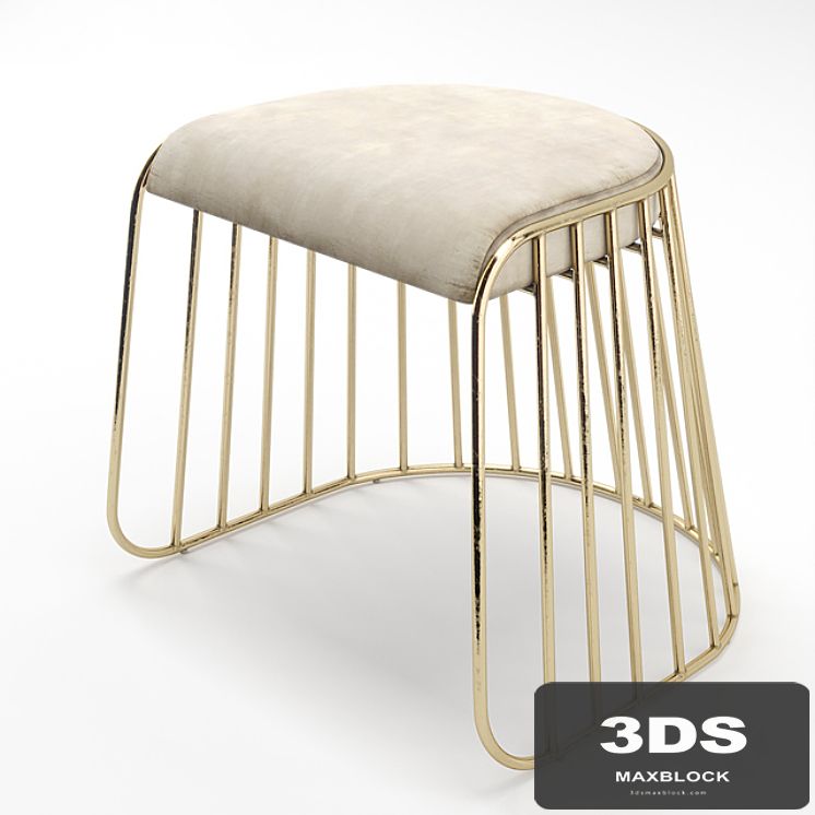 Bride's Veil Low Stool