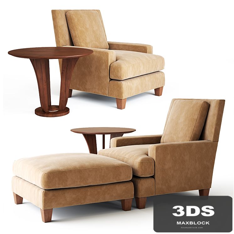 Baker Barbara Barry Chair and Table