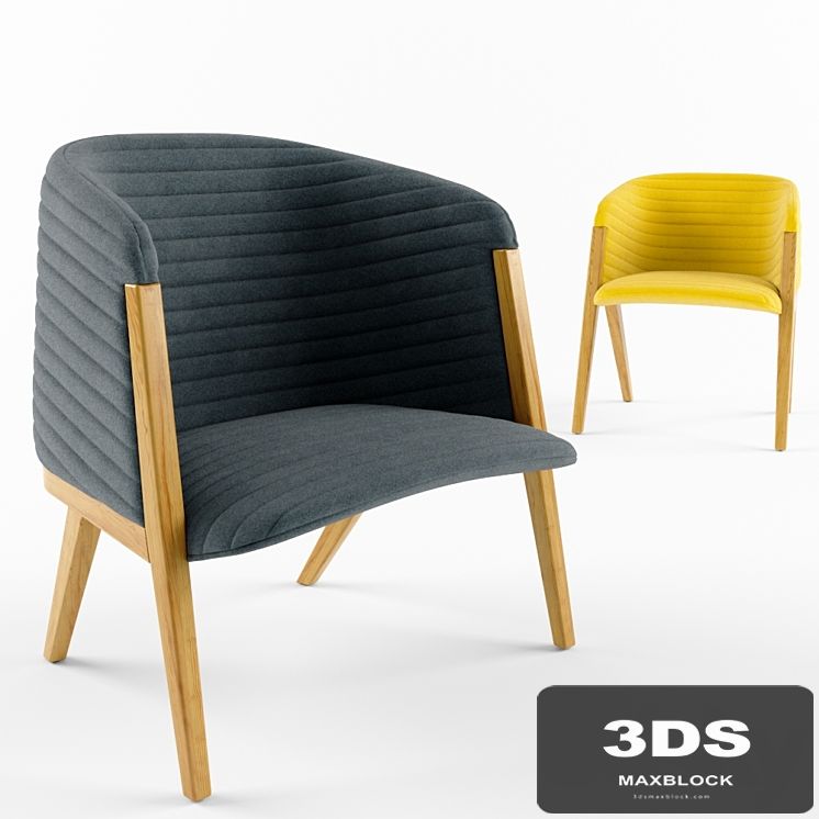 Mafalda chair and small armchair