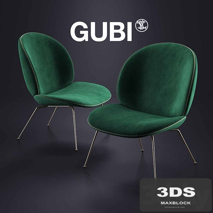 GUBI Beetle Lounge Chair