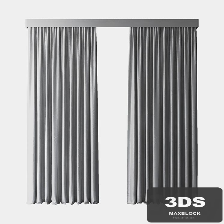 Grey curtains