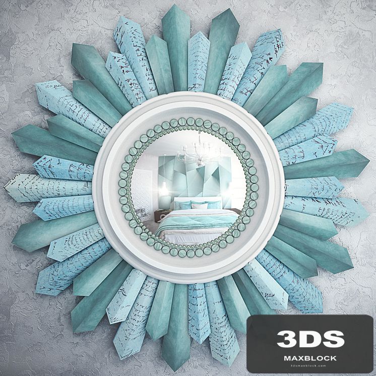 Scrapbook mirror