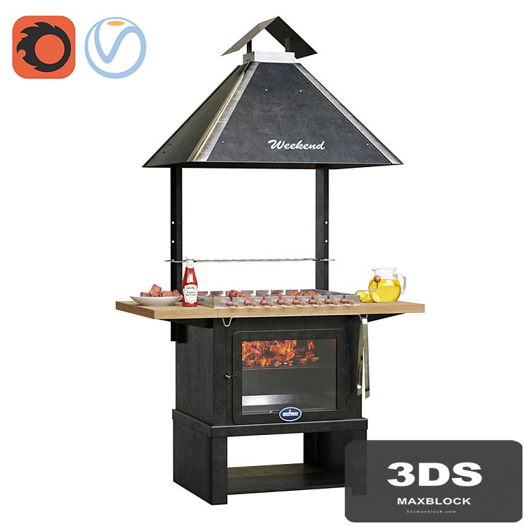 BARBECUE GRILL "WEEKEND"