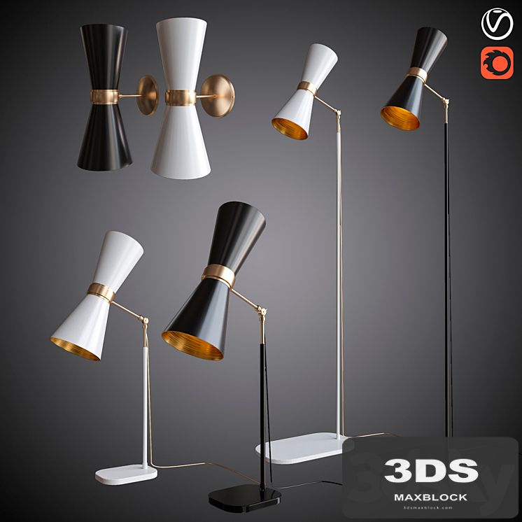 Sconces, floor and table lamps MULLAN CAIRO