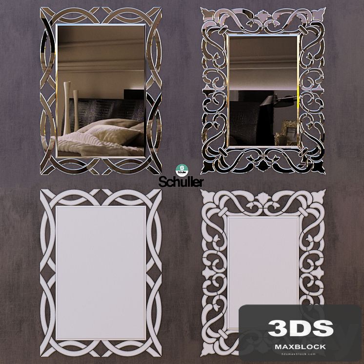 Set of two mirrors Schuller