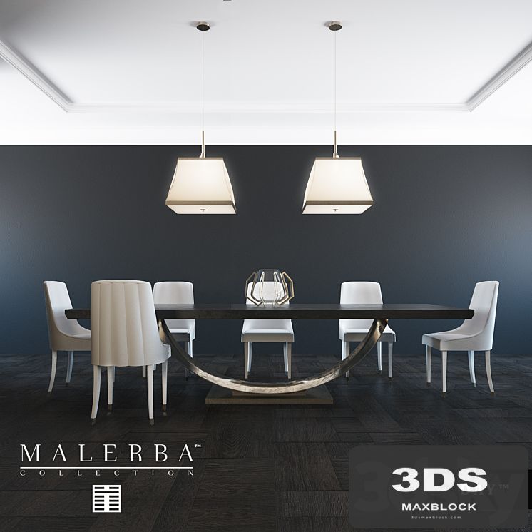 A set of furniture for the dining room MALERBA, "DAY"