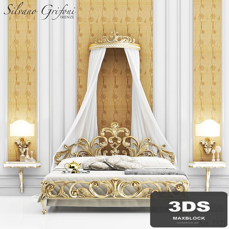Silvano Grifoni Art 2321 Bedroom set