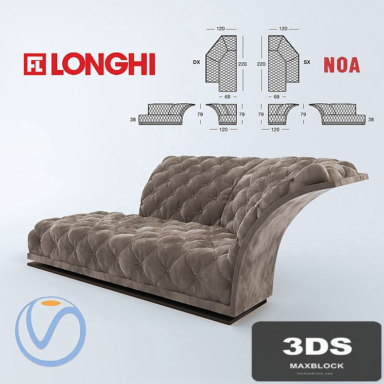 Sofa Longhi Noa