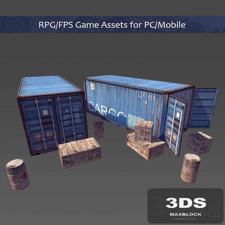 RPG / FPS Game Assets for PC / Mobile (Set v1.0)