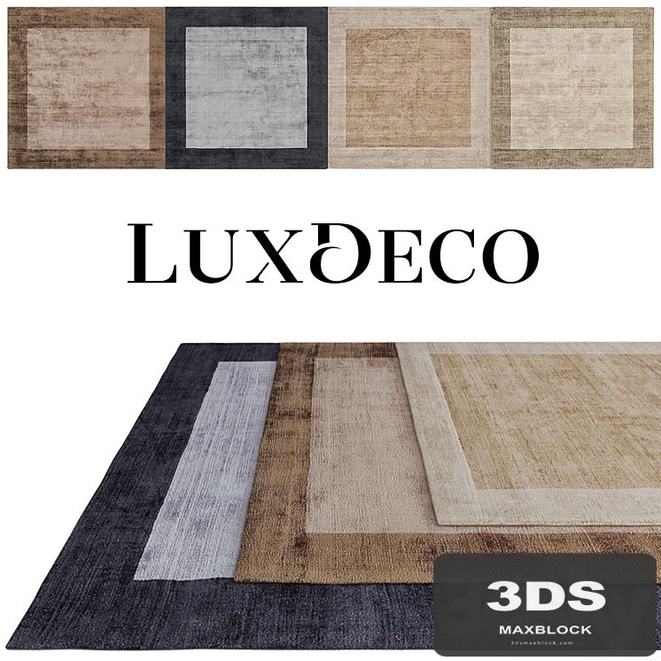 LUXDECO | BLADE BORDER RUG