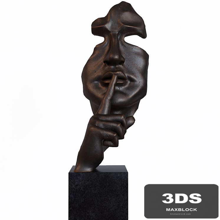 Sculpture Bronze Mask