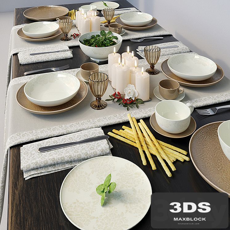 Tableware Tognana Linea Algarve Beige