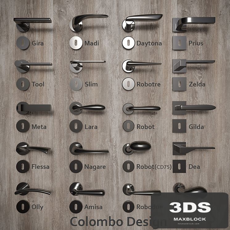 Colombo Design handles