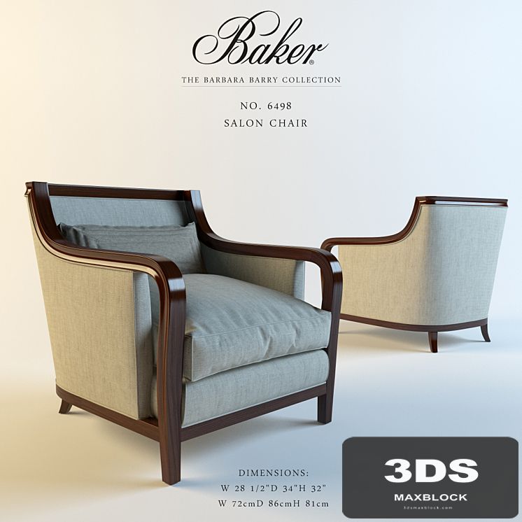 Baker_SALON CHAIR_ № 6498