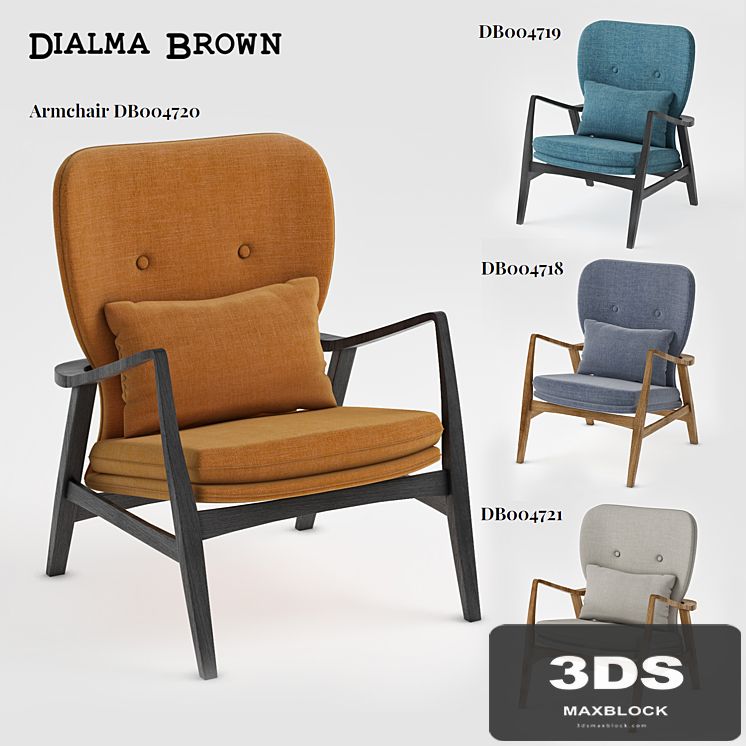 Dialma Brown Armchairs