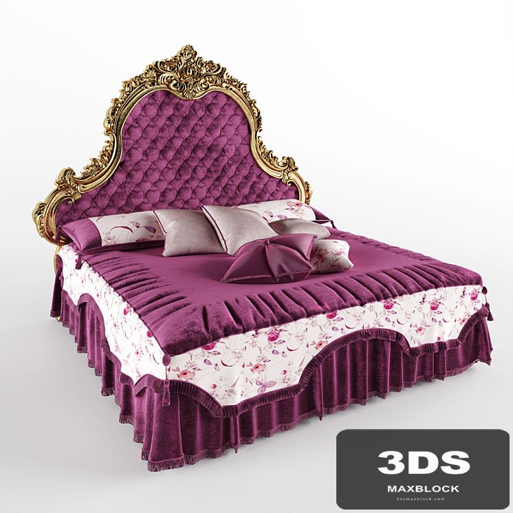 Carlo Asnaghi Bed Sofia