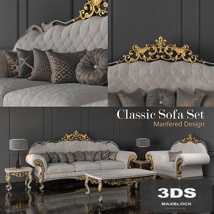 Classic Sofa Set