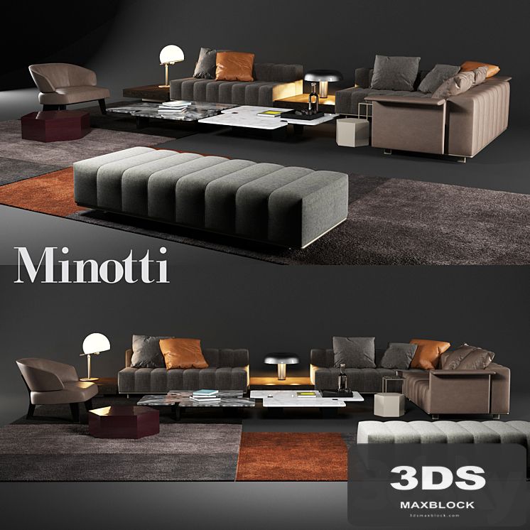 Minotti FREEMAN LOUNGE