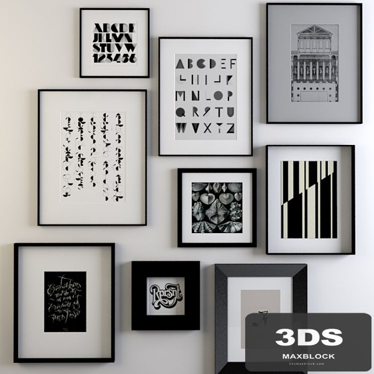 Posters framed