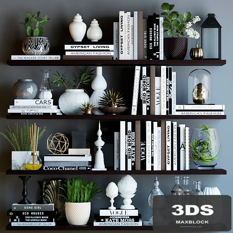 Black and white decor set 2